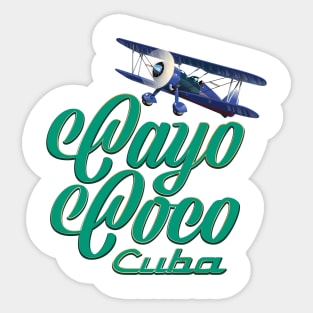 Cayo Coco Cuba Sticker